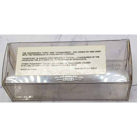 1996 Racing Champions NAPA 500 Program Car 1/64 Stock Car New in Package #97 - Picture 10 of 10